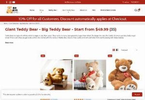 Giant teddy Bear - Buy Giant Teddy Bear Cheap With Our discounted Prices. Giant Teddy Bear is a stuffed Giant Teddy Bear 6ft to 8ft offered by Boo Bear Factory