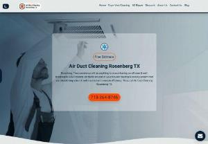 Air Duct Cleaning Rosenberg TX - Air duct cleaning Rosenberg TX service provides reliable duct cleaning that will surely improve your indoor air quality.