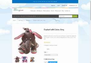 Elephant Gray - Elephant Gray-If you are looking to create a toy jungle for your toddler at home, this combo of Elephant (Gray) is for you.