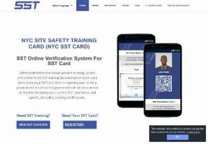 SST Card - Site Safety Training Card - Proceed to our website to get your own SST card. Local Law 196 requires all construction workers to receive a minimum of 40h of training and 62h for supervisors.