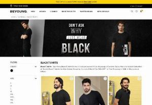 Make Your Outfit Classy With Black T-Shirt Online at Beyoung - Get the best collection of cool designs at black men's t-shirt online at Beyoung. Flaunt your love for your favorite superhero with Beyoung's XXL black t-shirts for in cool designs men.