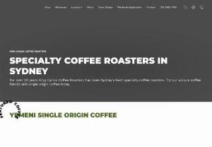 King Carlos Coffee - King Carlos Coffee is a multi-ward winning coffee roasted based in Hurstville, Sydney.