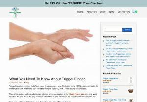 How I Naturally Cure for Trigger Finger ? - Buy Trigger Finger Wand if you prefer a natural cure for trigger finger. Offering an inexpensive alternative to surgery, the wand results in a reduction of swelling in the tendon sheaths, allowing the tendons to move freely and improve the range of motion in the affected joints.