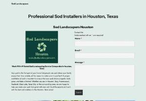 HTX Greenworks + Sod - We install sod grass in Houston,  Texas. Contact HTX Greenworks + Sod for all of your sod installation needs in the Houston area.