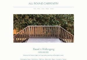 All Round Carpentry - Based in Wollongong.
Servicing the Illawarra region with high quality carpentry and handyman needs.