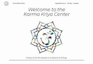 Karma Kriya Center - A place for the education and practice of Yoga.