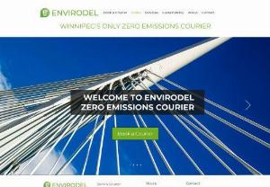 Envirodel Zero Emissions Courier - Winnipeg's First and only zero emissions courier service Book a courier today!