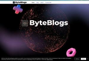 ByteBlogs - This blog aims to attract readers to know about things that are mostly unnoticed in this real world. The word might be familiar to you but the reality is vague in this real world. The interesting part of it is, in India almost most the student's study science for scores but not the real application and content based reasoning. People are now a days overfamiliar with this word, but still 99% people live in the world of abstraction.