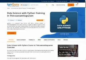 Screenshot of Data Science with Python Training in Thiruvananthapuram
