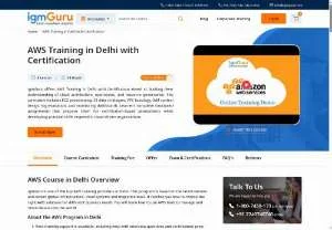 Screenshot of AWS Training in Delhi