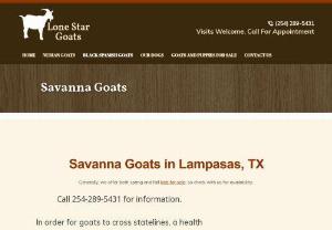 spanish goats - When it comes to finding a working goat farm located in Lampasas, Texas, contact Lone Star Goats. On our site you could find further information.