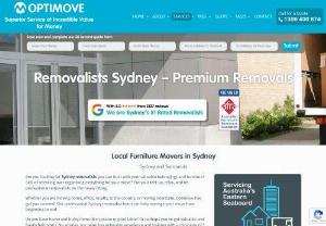Optimove Removals - Hire the best removalist company in Brisbane. We offer premium moving services in QLD. Get a quote for worry-free removals. Call us on 1300 400 874.
