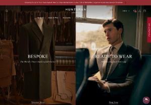 Savile Row Tailors | Mens Suit Tailors & Tailoring in London - Huntsman Savile Row - For the most exquisite garments money can buy & the human hand can make, discover the art of Savile Row tailoring, unrivalled in quality & style since 1849. Shop the latest ready to wear collections.