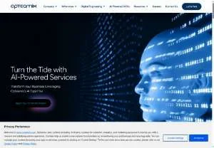 Screenshot of IT Services & Technology Consulting | Opteamix