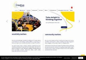 Creative Together - Connecting people through creativity, philosophy and arts. Offers for schools, corporate, communities and events.