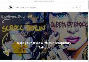Queen of Envy - Queen of Envy has become an iconic and internationally recognised name and continues to break new ground with every style we provide.

We bring you the best selection of quality Temporary Tattoos and Body Art at very sensible prices.

 

We've sold thousands of temporary tattoos and subsequently our name has become synonymous with quality and price throughout the UK.