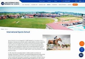 Top Residential School For Sports In India | JIRS - JIRS is the top residential school for sports in Bangalore, India. JIRS has created a flexible school schedule and support system for providing exceptional sports training solutions.