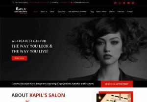 Kapil's Academy of Hair & Beauty - Kapils Salon & academy is one of the best beauty salon in Mumbai, offer services for hair, beauty, bridal and groom makeup, tattoo and nail art. We are recognized as best institutes for professional hairdressing and styling, bridal makeup, beautician courses, tattoo and nail art courses in Mumbai. With over 20+ years of experience, we are located at different locations of Mumbai, Hyderabad and Ahmedabad. Book an appointment now.