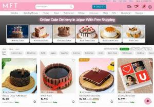 Online Cake Delivery in Jaipur From MyFlowerTree - Make your loved ones feel special at any special moment by ordering delicious cakes online for them. If you are celebrating anything special in Jaipur, then visit MyFlowerTree and order tasty cakes for your dear ones. From here, you can get fast online cake delivery in Jaipur right at your doorstep.