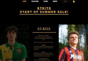 ET KITS - We provide you with an selection of unique kits to wear, individually or as part of your team with bulk discount on bigger orders to kit your team out without breaking the bank. We also have an array of retro vintage football shirts from the past that will take your look to the next level. With fully customisable options get yours now.