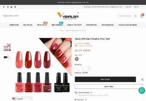 Shop Nail Gel Polish Products - Find the long-lasting and good tenacity VENALISA 1663 UPC Gel Polish pcs per set only at Venalisa Store. base coat with top coat in 4 different colors. Environment-friendly products with healthy ingredients.