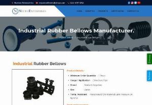 Industrial rubber bellows - We, NEETA BELLOWS are considered a trustworthy name in the business, which manufactures, exports, and supplies Industries Rubber Bellows. Our customers place immense demands of the range, as these are capable of absorbing heat-induced expansion or movements.