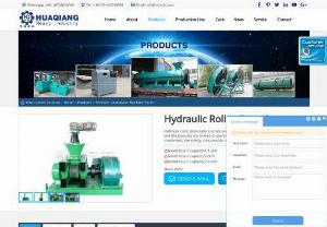 Hydraulic Roller Press Granulator - Hydraulic Roller Granulator is a kind of dry roller press fertilizer granulator machine, specialize in fertilizer powder granulation manufacturing.