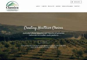 Classica International - Australia's finest importer and exporter of premium Italian and Australian made products
SEE OUR RANGE
Most of our products are Vegan and benefit obesity, diabetes, chronic digestive issues, wheat, gluten and lactose intolerances