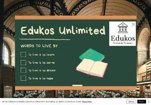 Edukos - Edukos is a uniquely designed platform that caters to each student's needs and goals. We are not simply an academic platform. Our goal is to help each individual pursue their academic and personal goals no matter how unreachable they may seem.