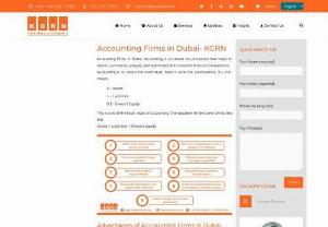 Accounting Firms in Dubai - KGRN is a certified Accounting Firm in Dubai that provides audit, accounting, company formation, vat & payroll services. We are approved accountants in UAE. KGRN Accounting Associates with proactive approach trying to offer valued services to our clients providing more efficient management of finance in term of tax advices, reducing costs, increasing cash flow and control of the entire business. We are confident that our team understands needs and business processes of the clients