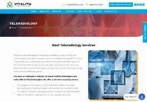 Teleradiology Solutions at Vitality Bss | Top Teleradiologist in India - Vitality is a leading Teleradiology provider in the USA & India. With expert teleradiologist.
