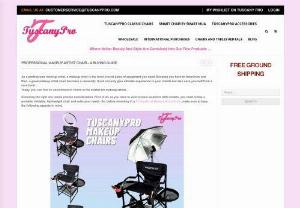Professional Makeup Artist Chair - With Abundant Advantages, Professional Makeup Artist Chair Is Vital Furniture. Since Tuscany Pro Offers Cost-Effective Fittings, You Do Not Have To Spend Much.