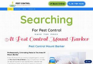 Pest Controllers in Mount Barker, SA - We offer pest control services at reasonable rates. Our pest controllers protect your home and families from the infestation of disease-causing pests and termites. Our experts use the most advanced and eco-friendly methods to deliver same-day service to our clients. Contact us 08 7079 4310 and book your service now!