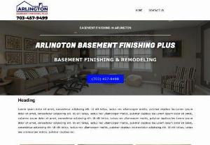 Basement Finishing Plus of Arlington - Regardless of the current state of your basement, the team at Basement Finishing Plus of Arlington, VA stands ready to help. Our professionals have what it takes to renovate or finish all types of basement spaces and can construct features ranging from bathrooms, bedrooms, kitchens, theaters, wet bars, family rooms, and so much more.