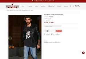 Zayn Malik Leather Jacket - He is a well-known singer and crush of millions of teenage girls around the world. If you are also a fan of this great singer and you want to dress like him then you can always rely on Zayn Malik black leather jacket. You can easily grab one for you among the black leather jackets for sale in Texas.