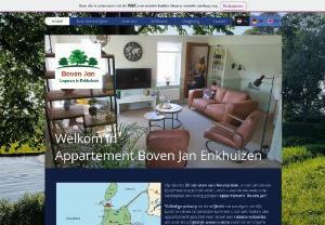 Boven Jan Enkhuizen - A beautiful, spacious apartment for holiday and short stays.