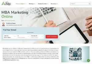MBA Marketing Online - This page is designed to explain the ins and outs of an online MBA in marketing to students that may still be on the fence with which graduate program they're looking to pursue. Continue reading below to begin your journey towards earning an MBA Marketing Online today.