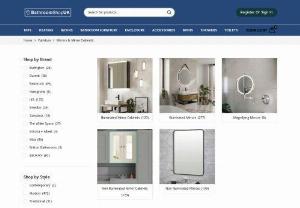 Explore an extensive range of Bathroom Mirrors online now on Sale! - Buy Bathroom mirrors online on sale at Bathroom shop uk today! Top brand mirrors such as HiB! Huge discounts and the lowest price guaranteed! Price match promise! Available in a wide range of styles, colours and sizes. Select today from illuminated mirrors, extending mirrors, circular mirrors and more with great guarantees! Mirrors are essential to any bathroom.
