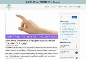 Finding a Natural Remedies for Trigger Finger Treatment - Trigger Finger Wand is one of the best natural remedies for trigger finger treatment of its kind that has made the curing process easy. Not only it is very easy to use, but also can be reused for multiple fingers as well. You can order the wand online and get a home cure today.