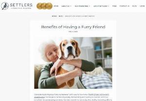 Benefits of Having a Furry Friend - Considering bringing a furry companion with you to live in our North Shore retirement apartments? While pets can be physically demanding and taxing to care for, with our excellent housekeeping services, Settlers residents can enjoy the vitality-boosting effects of owning a pet, without the hassle of continually tidying up after them.