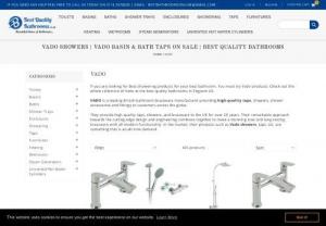Buy Vado Complete shower kits and Vado bathroom taps on sale at Best Quality bathrooms now! The Lowest Prices on Vado Guaranteed! - Vado is a number one brassware brand in the UK bathroom industry. Shop Vado showers uk and Vado bathroom taps on the lowest prices at Best Quality Bathrooms online store England! Explore a vast collection of Vado Showering Packages, Vado Basin Taps, Vado Bath Taps & Vado Showers at the best price range. Shop exclusive range of Vado notion, Vado altitude, Vado life, Vado phase shower column, Vado Velo shower column, Vado photon, and many more. Shop Vado Showers in UK Now!