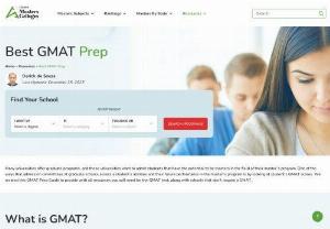 Best GMAT Prep - Many universities offer graduate programs, and these universities want to admit students that have the potential to be masters in the field of their master's program. One of the ways that admission committees at graduate schools assess a student's abilities and their future performance in the master's program is by looking at student's GMAT scores. We created this GMAT Prep Guide to provide with all resources you will need for the GMAT test, along with schools that don't require a GMAT.