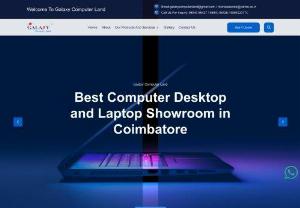 Laptop service centre in coimbatore - Galaxy computer land, we are one among the prominent computer and laptop service center in Coimbatore. Being best computer and laptop showroom in Coimbatore, We provide services for brands Dell, HP, Asus and Lenovo Laptop and computer.