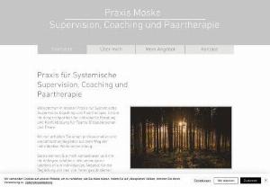 Supervision, Coaching & Paarberatung | Praxis Moske - In my practice for systemic supervision, coaching and couple counseling, I am at your disposal as a professional and empathic companion. The aim of my offer is to discover common solutions for your individual questions.