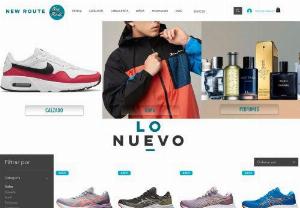New Route - New Route is a shoe, textile and accessories store for casual and sporting goods.