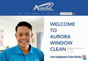 Aurora Window Cleaning - Window cleaning service for residential, strata and commercial property in the Sydney Region.