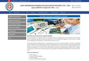 Electrical & Electronics Engineering Scholarship | Scholarship for EEE - Get the Scholarship for Electrical & Electronics Engineering. Scholarship examination for the students, who are aspiring to study in Engineering. Apply Scholarship for EEE.