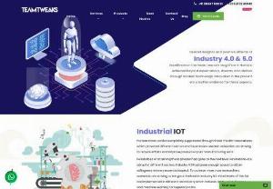Industrial IOT in Chennai - TeamTweaks is one of the Best IoT app development company in Chennai. We offer a wide range of IoT web and mobile applications and help companies to utilize them potentially.