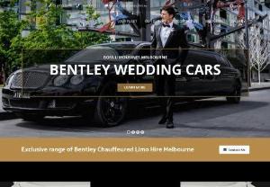 Hire limousine Melbourne - Looking for a Stretched Bentley Limousine for your next special occasion? Wedding or Corporate event? We offer Melbourne's most luxurious range of stretched limousines exclusive to Boss Limo.