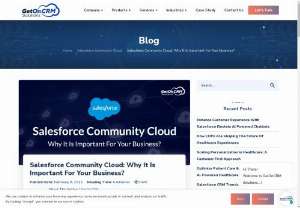 Salesforce Community Cloud: Why It Is Important For Your Business? - Salesforce Community Cloud is primarily a digital platform known for developing top-notch web portals. Read our latest blog about 